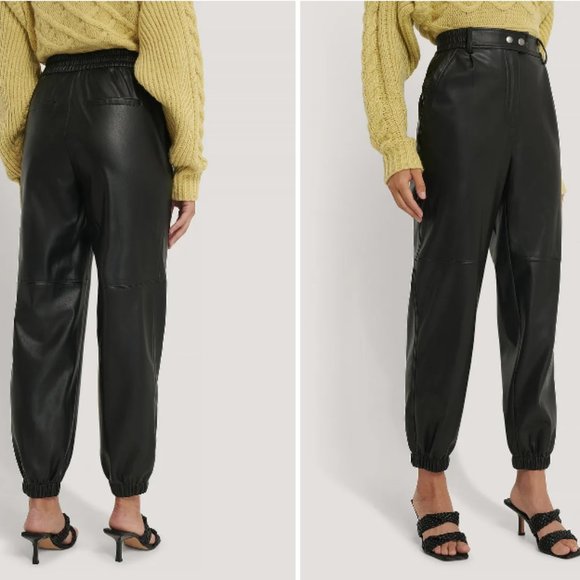 NAKD Elastic PU Pants - Picture 2 of 3